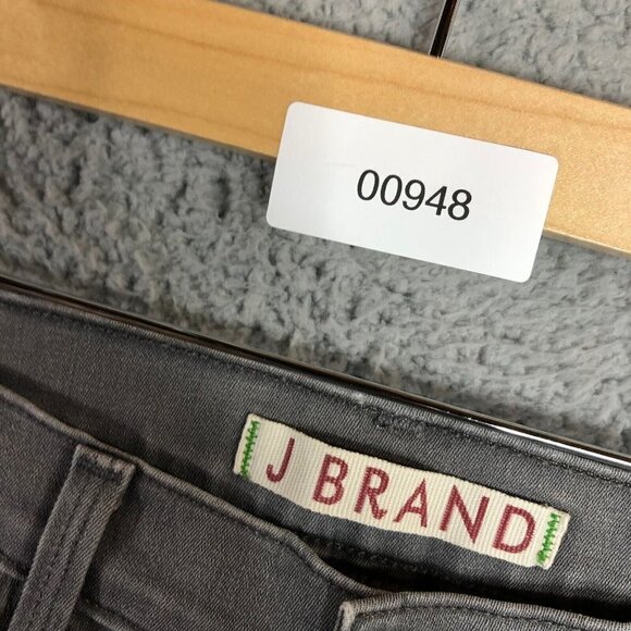 J Brand Gray Skinny Ankle Zip Jeans Women’s 26 Stretch Denim - Picture 11 of 11